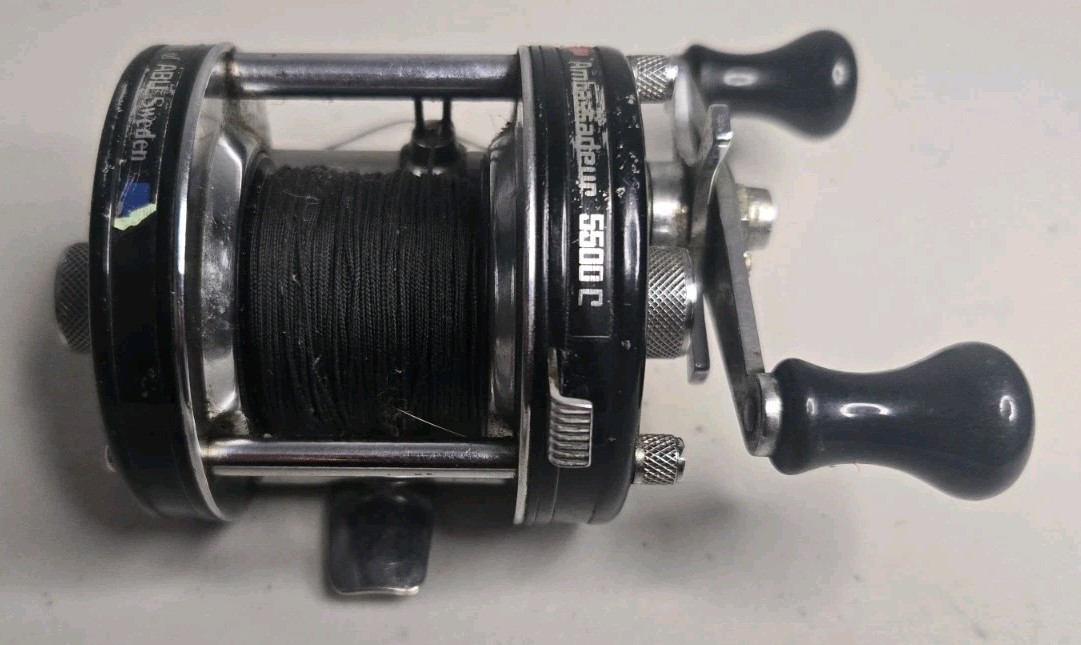 Abu Garcia Ambassadeur 5500C Fishing Reel Foot # 800904 High Speed SWEDEN Good