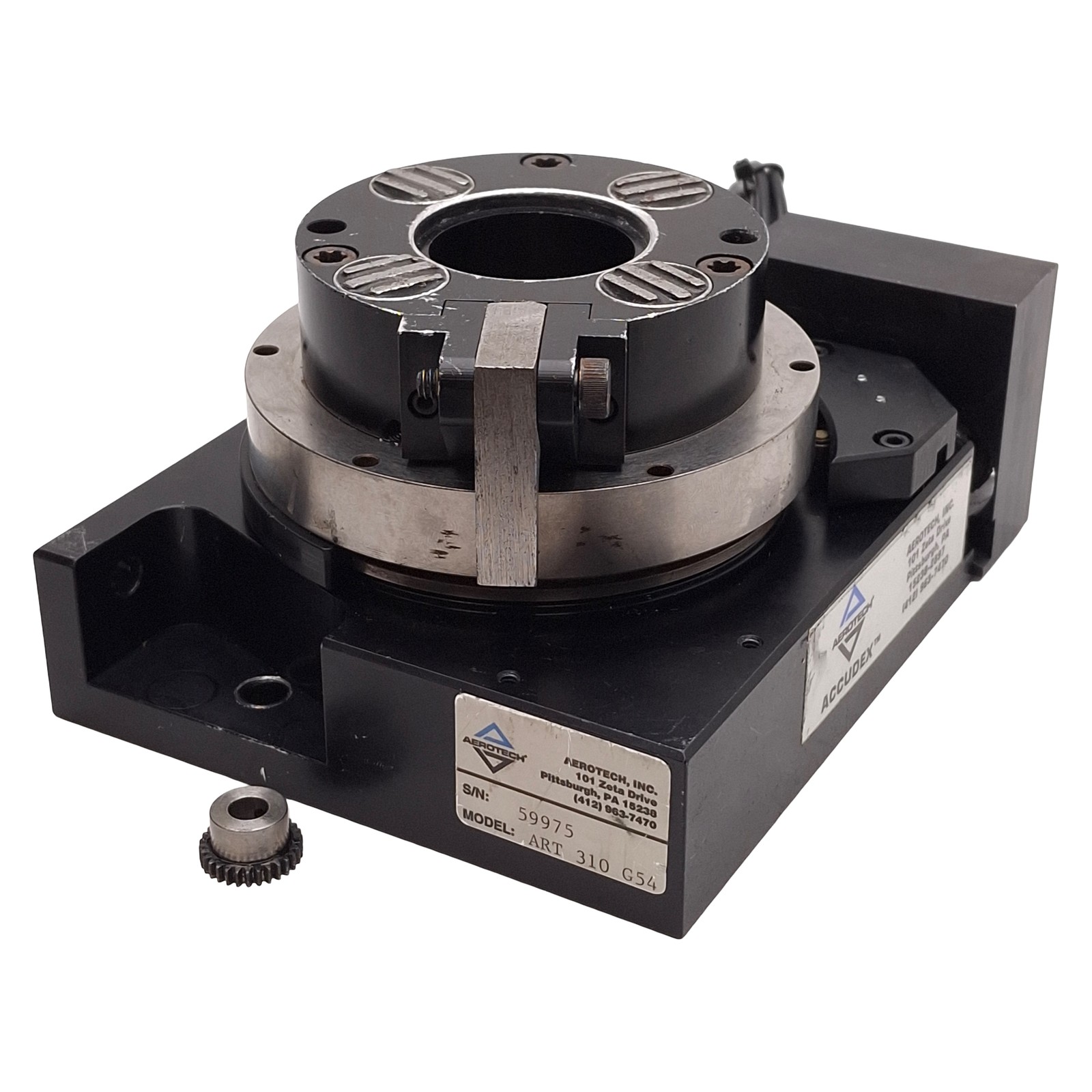 Aerotech ART310-G54 Precision Rotary Stage, ø100mm, 54:1, 360°, DB9, NEMA 23
