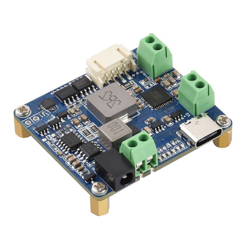 6V to 24V for Solar Power Management Board MPPT Tech 5V 3A Terminal and USB-C
