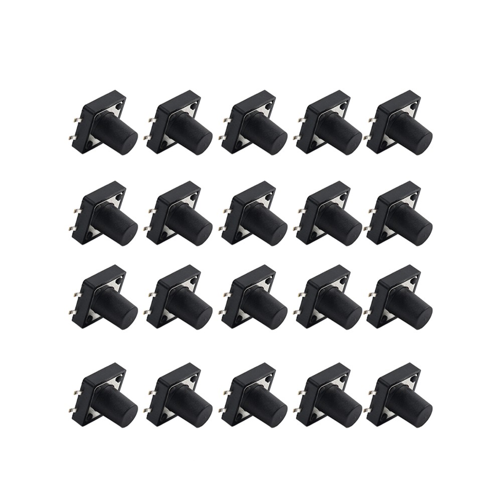 20PCS 12x12x11mm Panel Micro Momentary Tactile Tact Push Button Switch