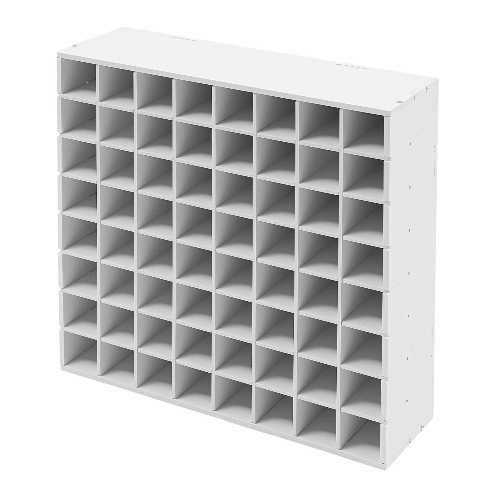 64 Grids Craft Paint Storage Organizer 2pcs Wall-mount Paints Bottle Rack Holder