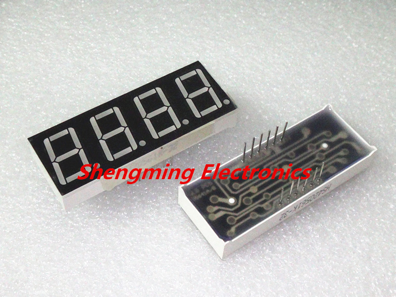10PCS 0.56 inch 4 digit Red Led display 7 segment Common Anode