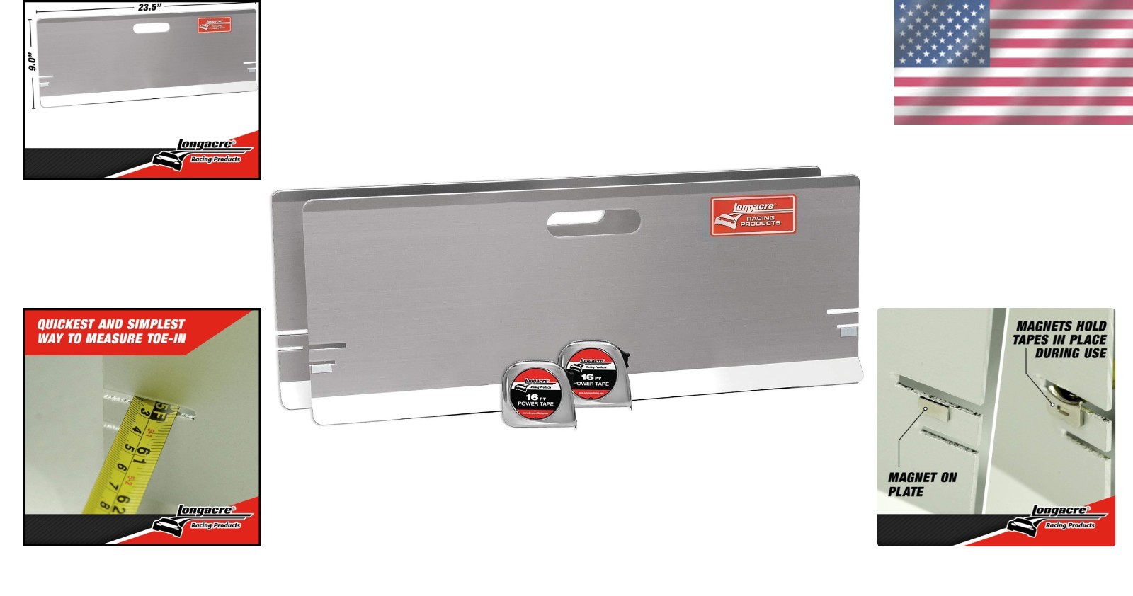 Integrated Magnet Toe-in Plates for Precision Adjustments