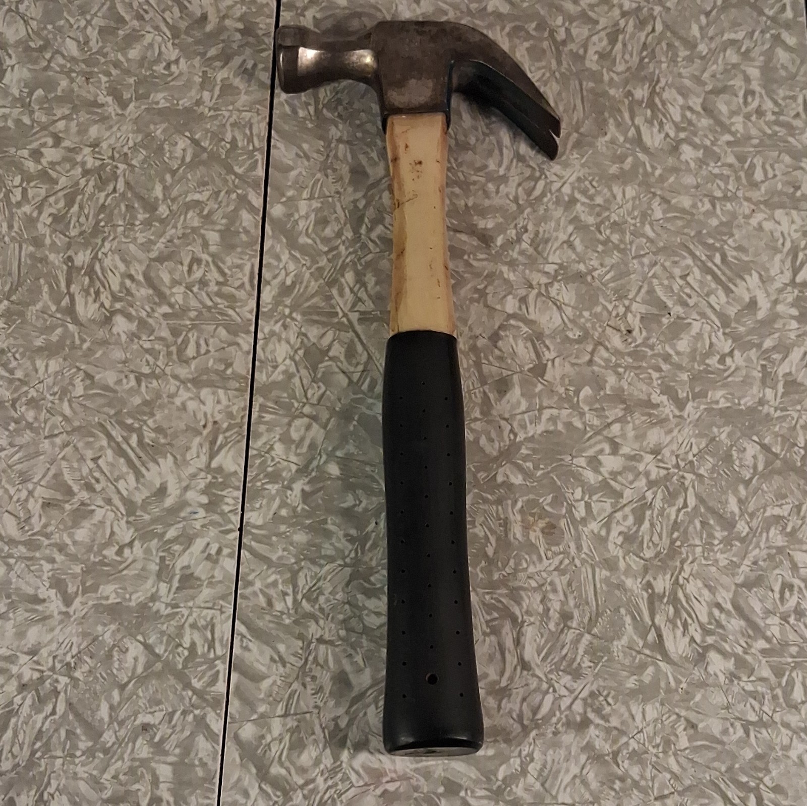 Vintage Vaughan Fiberglass Handle 16oz Head Curved Claw Hammer, 13” Long