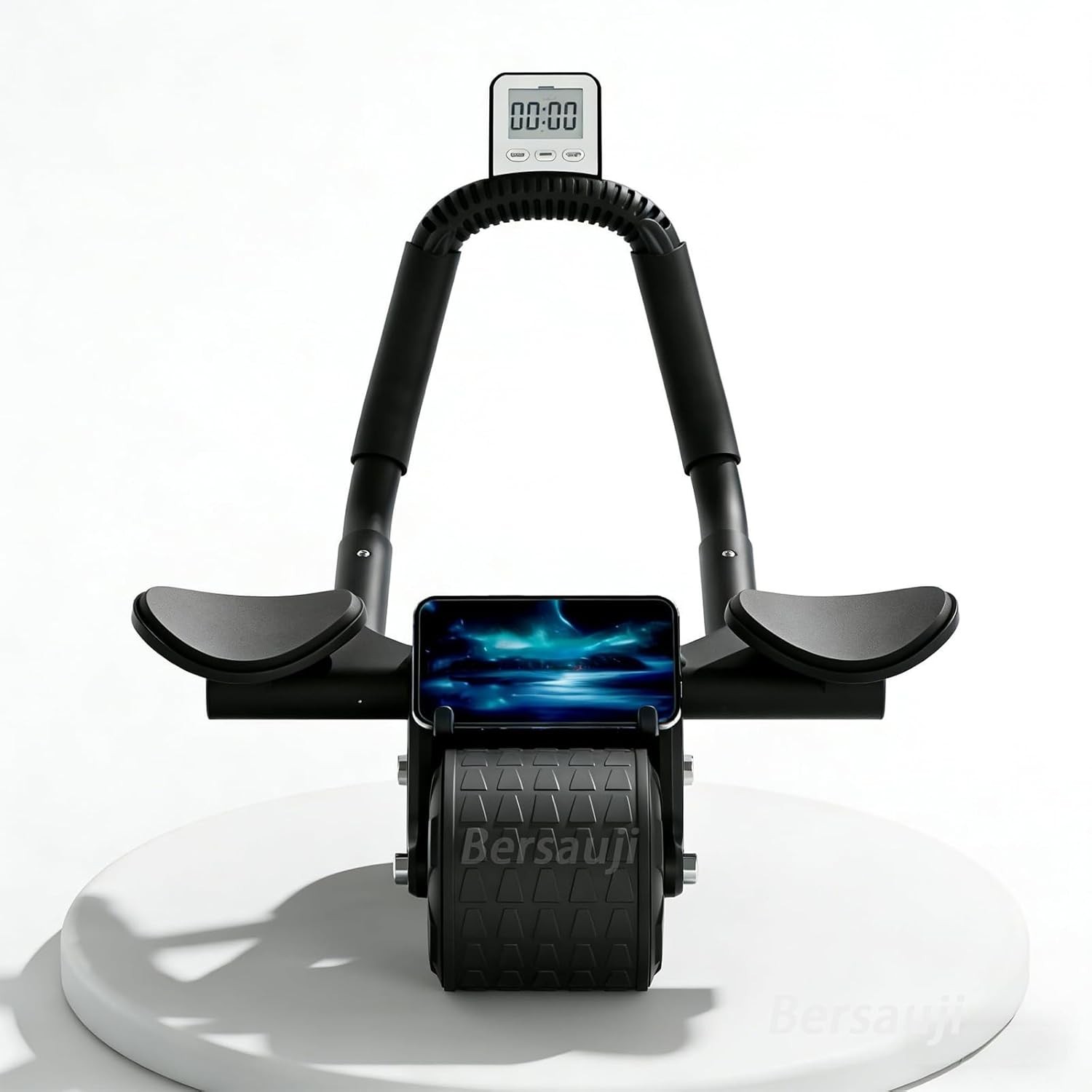 New 2026 Ab Roller with Elbow Support & Automatic Rebound - Build Core Strength
