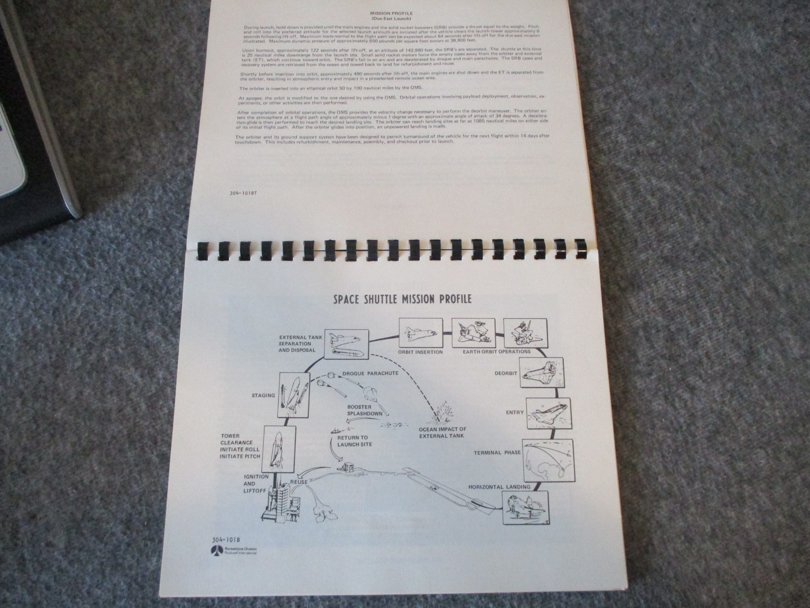 NASA/ROCKETDYNE SPACE SHUTTLE MAIN ENGINE "SSME" DESIGN FEATURES 1975 BOOK