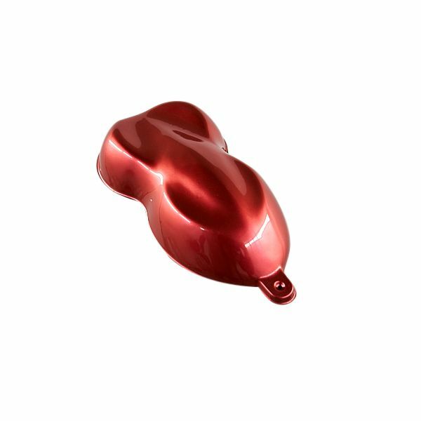METAL EFFECT PEARL PIGMENT POWDER - METALLIC WINR RED