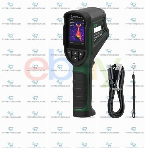 Ampbank H128 Portable Thermal Camera 240x240 Infrared IP65 25Hz 24h