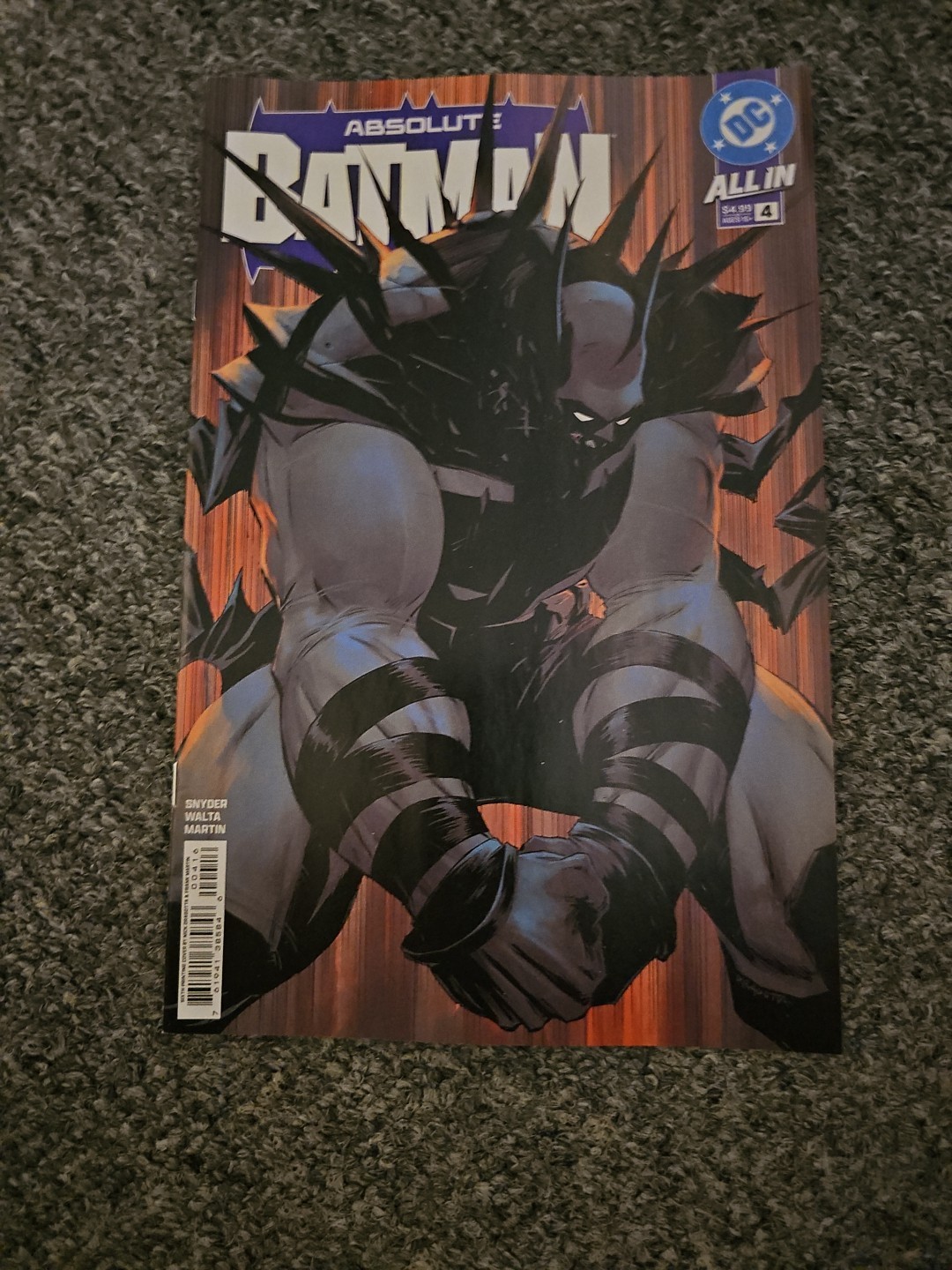 ABSOLUTE BATMAN #4 6TH PRINT VARIANT COVER BY NICK DRAGOTTA NM DC COMICS 2026
