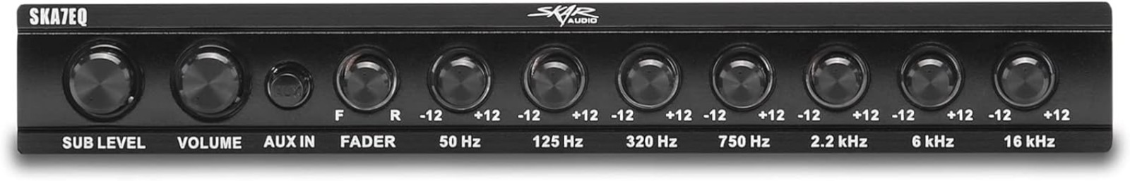 Compact 1/2 DIN 7-Band Pre-Amp Equalizer - Elevate Your Car Audio Experience