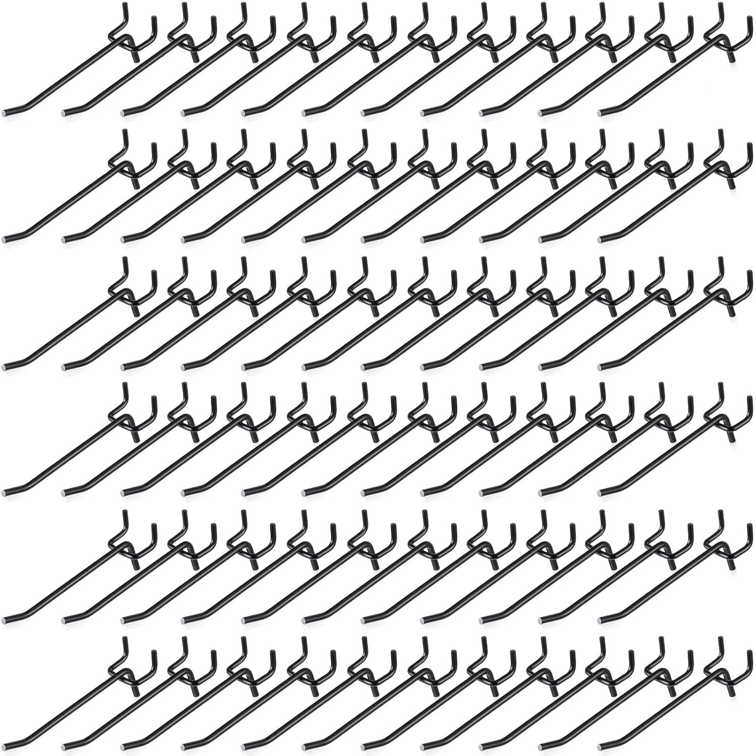 4 Inch Peg Board Pegs Stainless Steel Hooks 100 Pcs