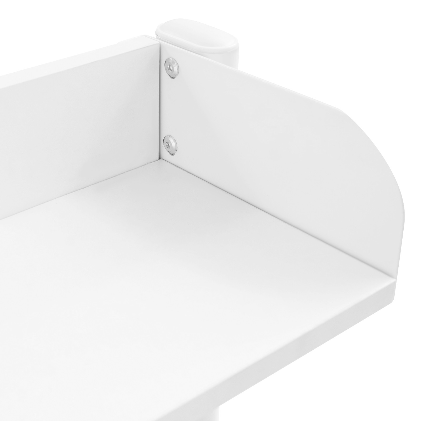 Tabletop Pegboard Bookshelf Clamp On Desk Organizer Multipurpose Bookshelf US