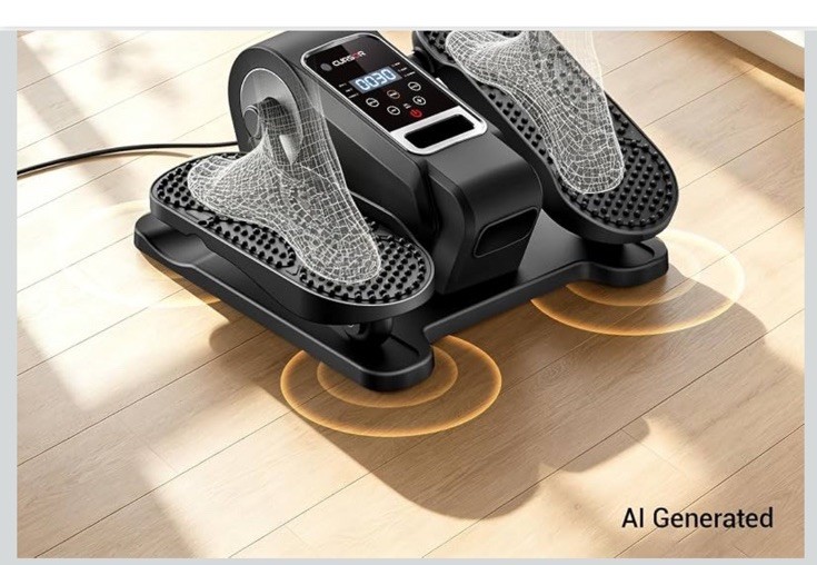 Compact Mini Elliptical Machine with Remote | 12 Adjustable Speeds Model C5
