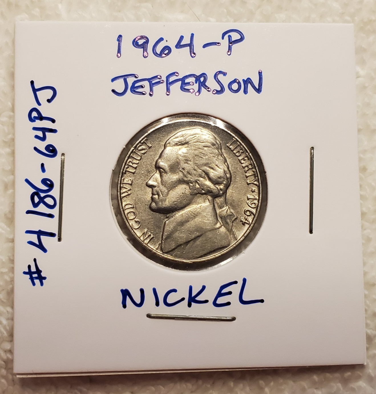 1964-P Jefferson Nickel