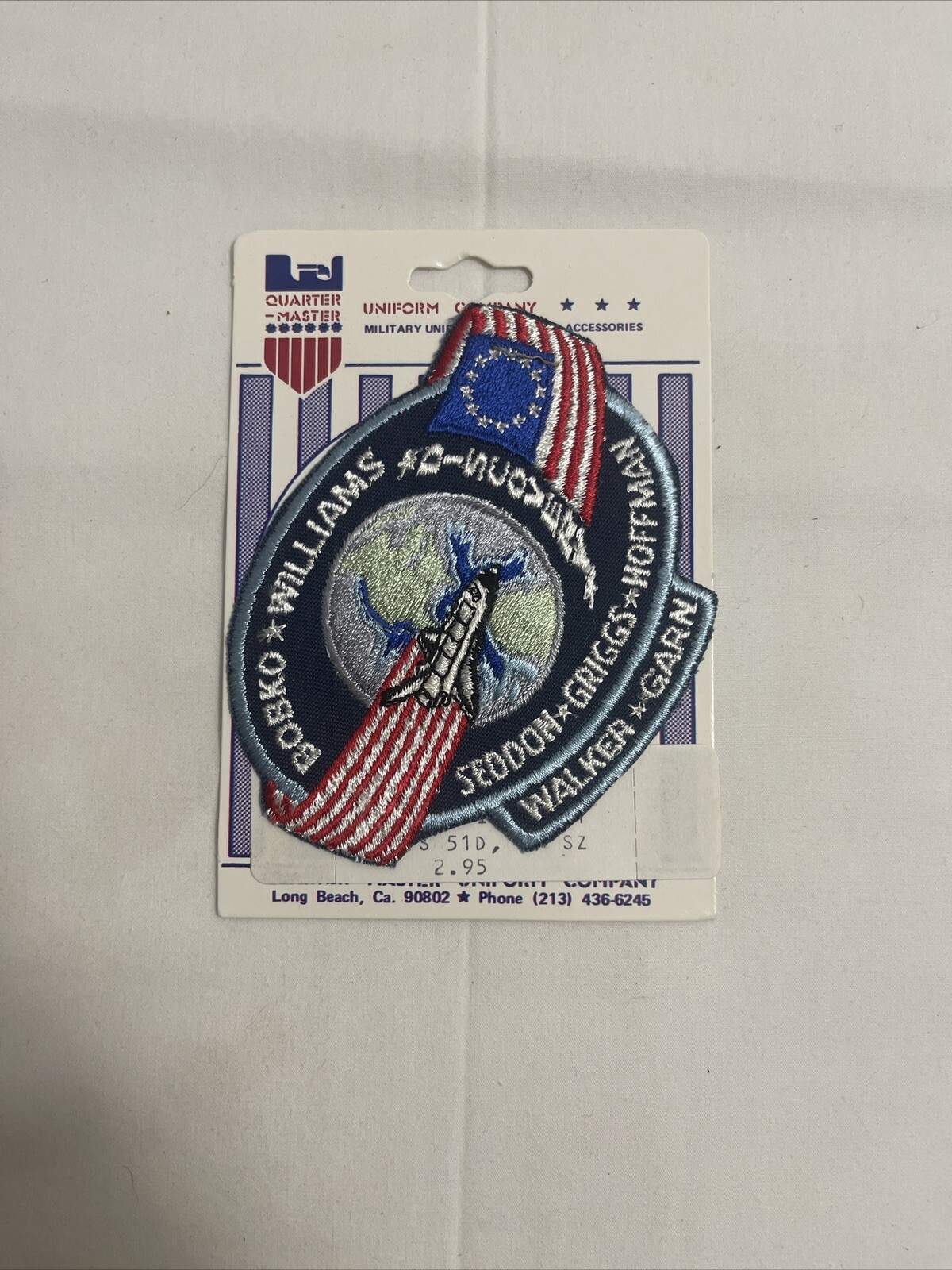 NASA PATCH Vintage Space Shuttle CHALLENGER STS-51E **Canceled Mission**