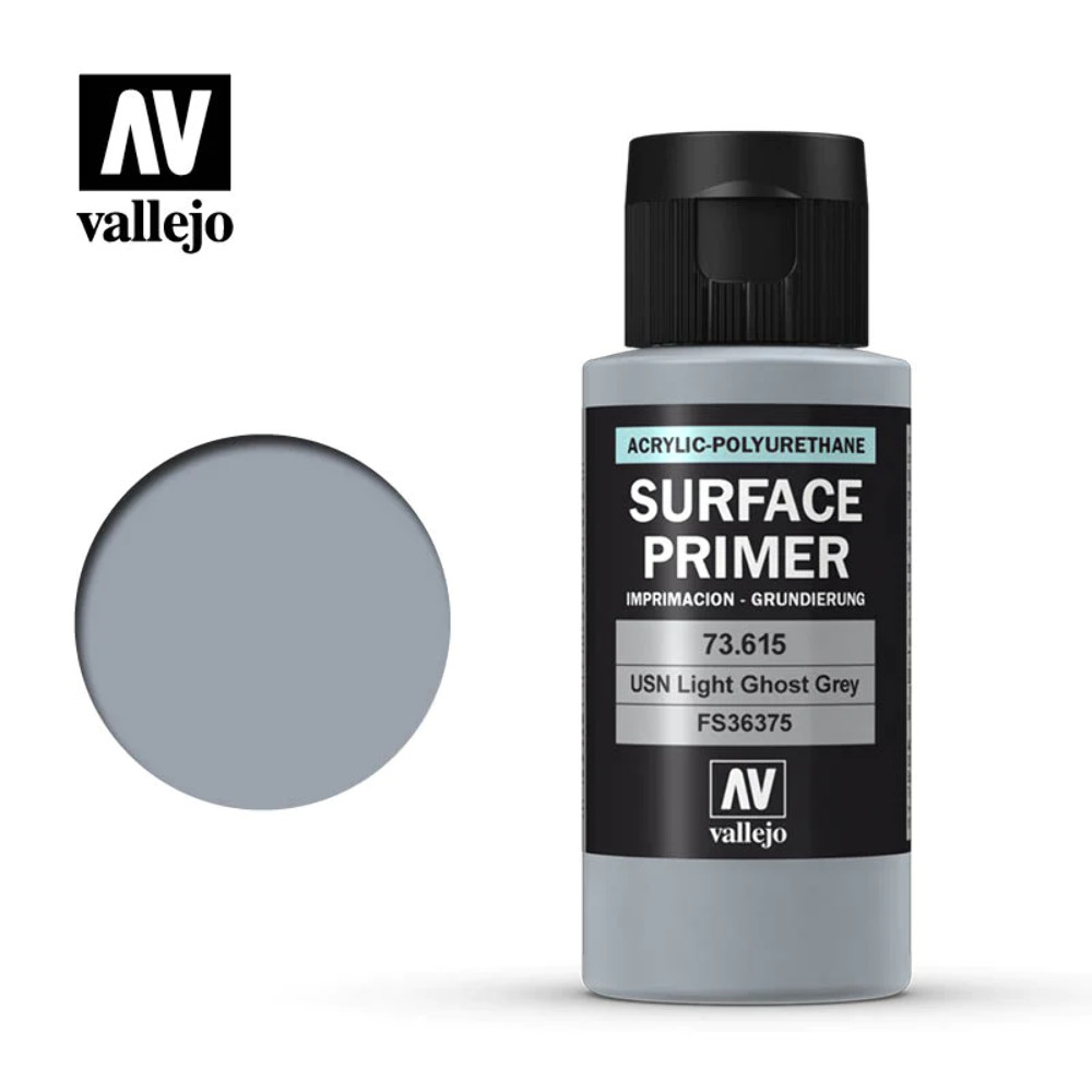 Vallejo Surface Primer 73.615 USN Light Ghost Grey 60ml