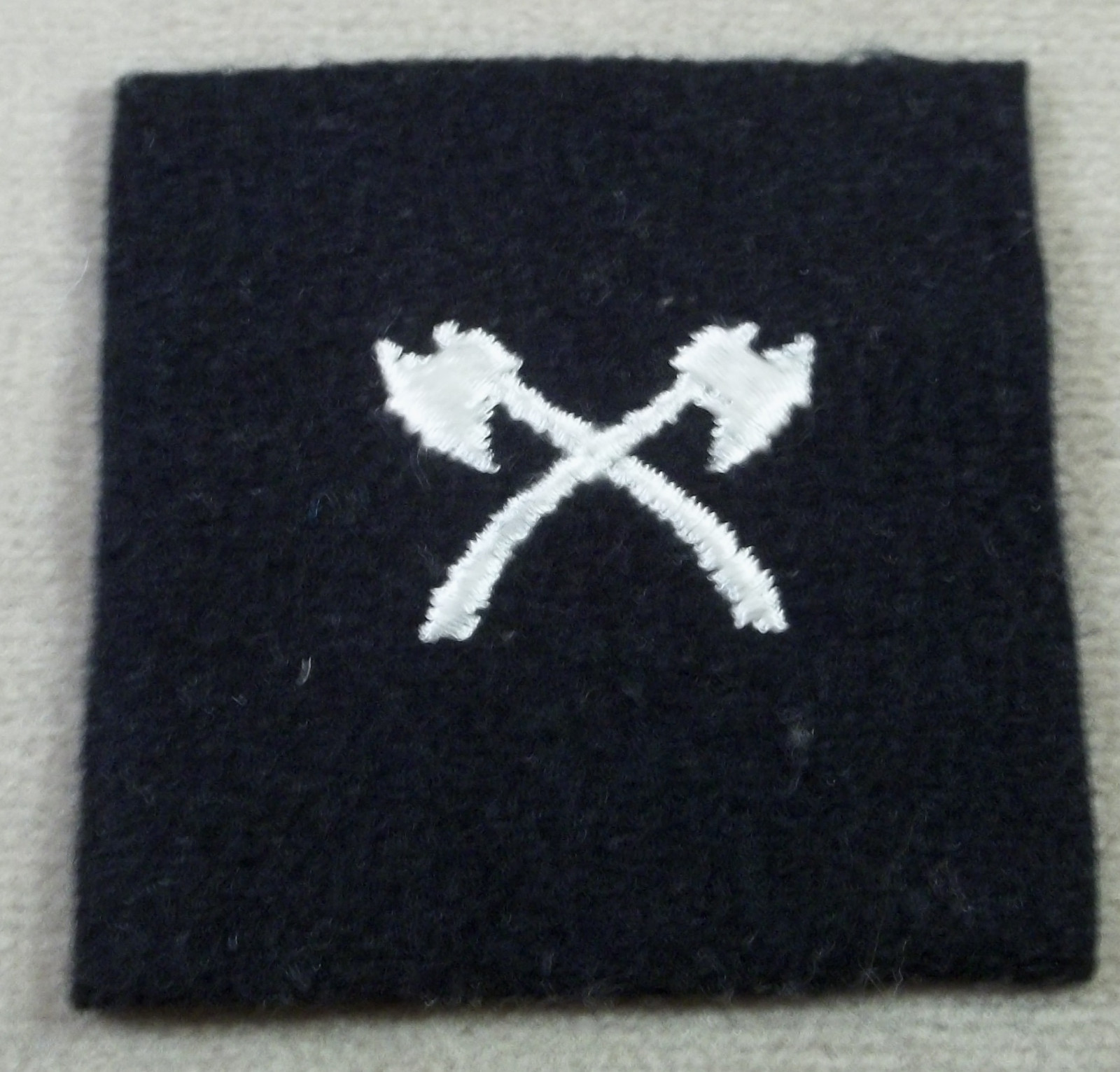 US Navy Carpenter's Mate Specialty Mark Insignia On Wool