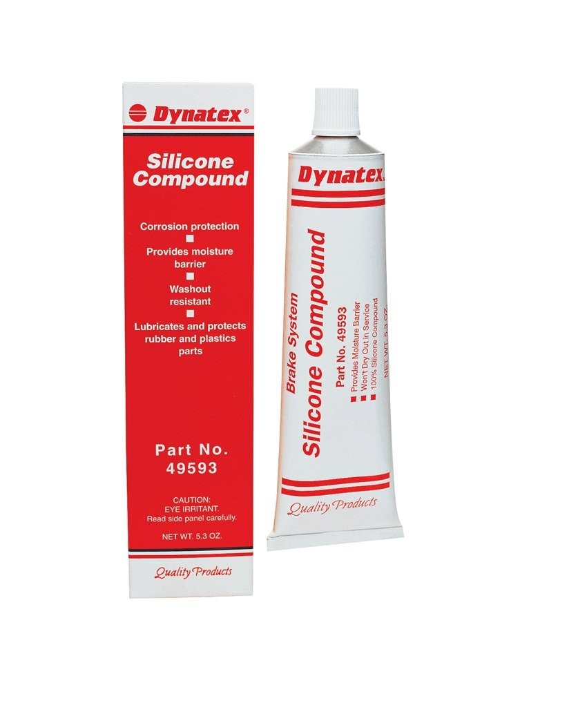 BRAKE SYSTEM SILICONE COMPOUND - 5.3 OZ TUBE - BOXED (PACK OF 12)