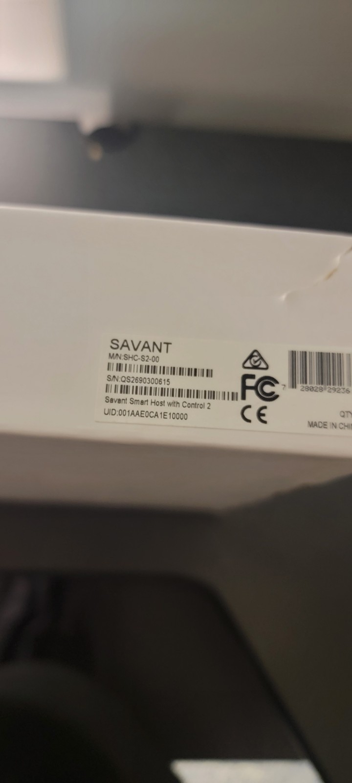 Savant SHC-S2-00 Savant Smart Host Hub Open Box Never Used