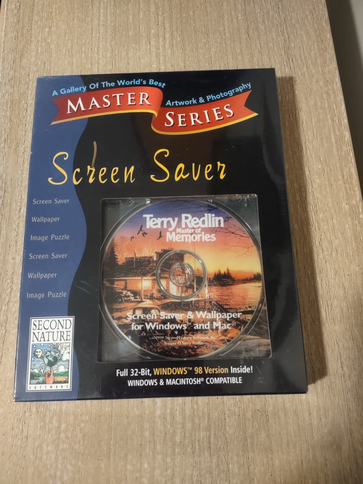 Second Nature Master Series Terry Redlin Screen Saver Wallpaper NEW SEALED 1998