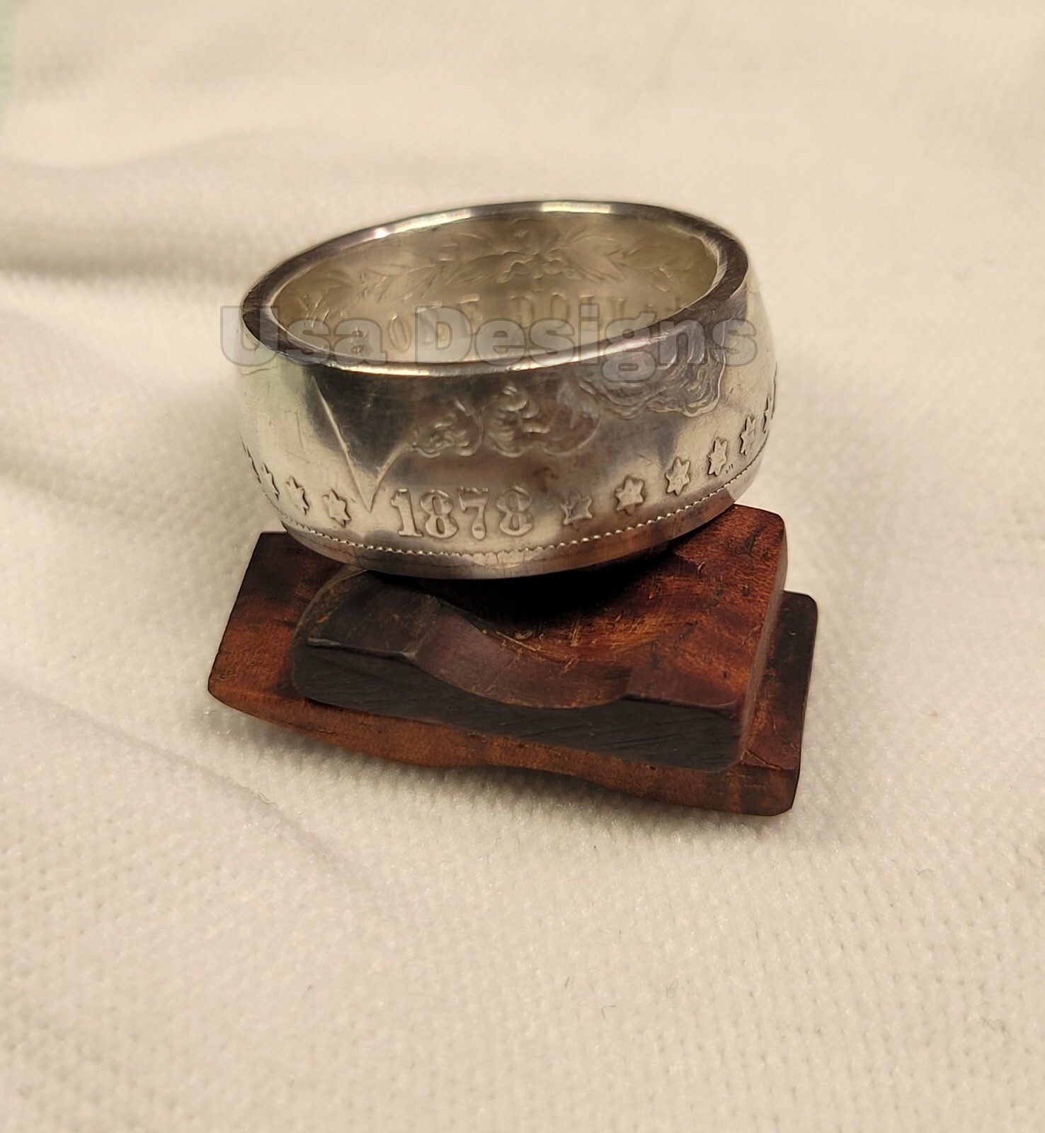 Hand Made .900 Silver Mogan Dollar