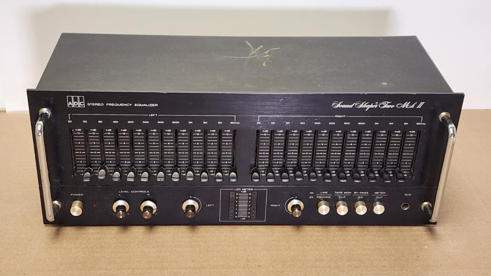 ADC SS-2 Mark II Sound Shaper 2 MK II Stereo Frequency Equalizer - PARTS *READ*