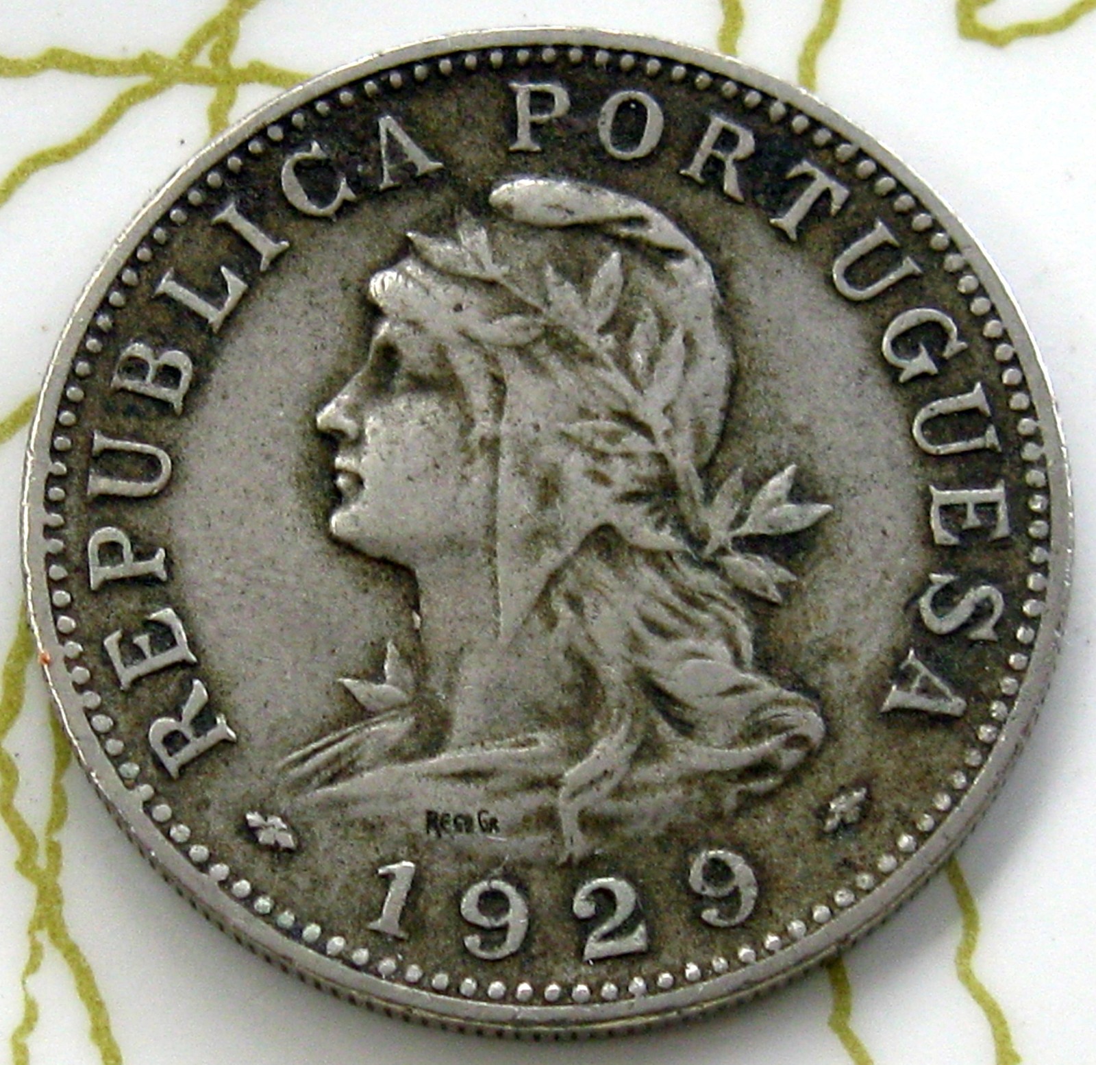 COIN ST.TOME 50C 1929 VF 177-140