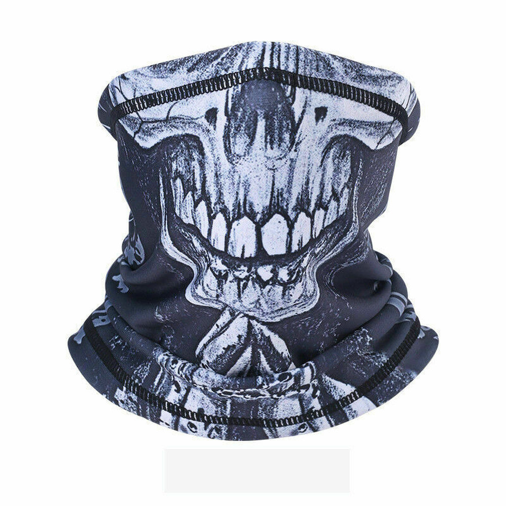 Fleece Neck Gaiter Windproof Winter Skiing Motocycle Scarf Warmer Half Face Mask