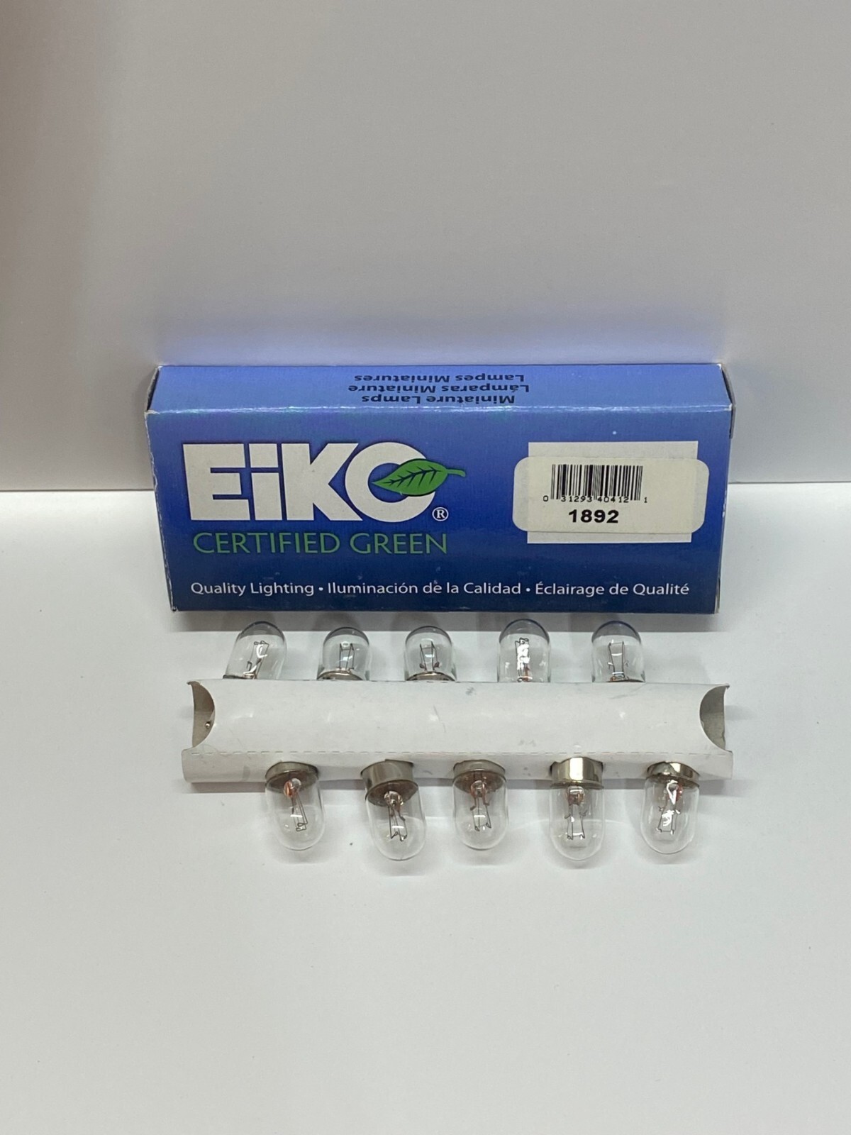 Eiko Lamp Bulbs #1892 1x Box of 10 / Light Bulbs