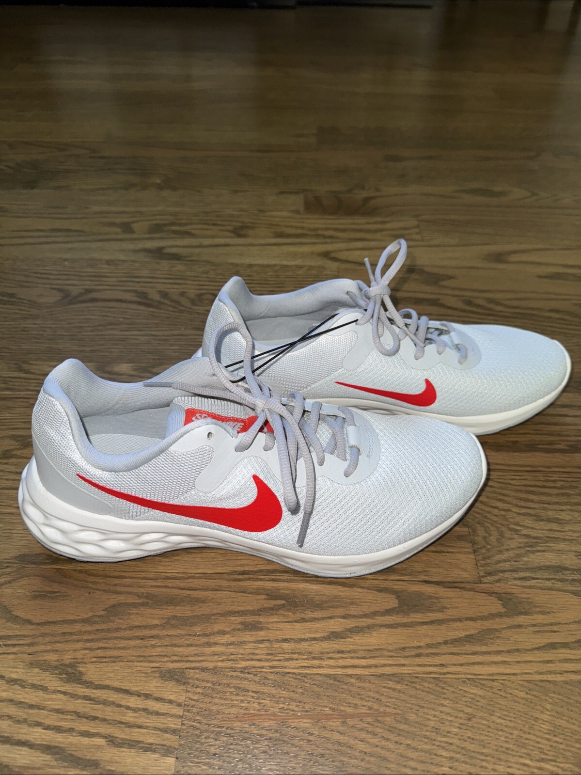 Nike Revolution 6 Next Nature Low Pure Platinum Light Crimson Women SZ 11 DC3729