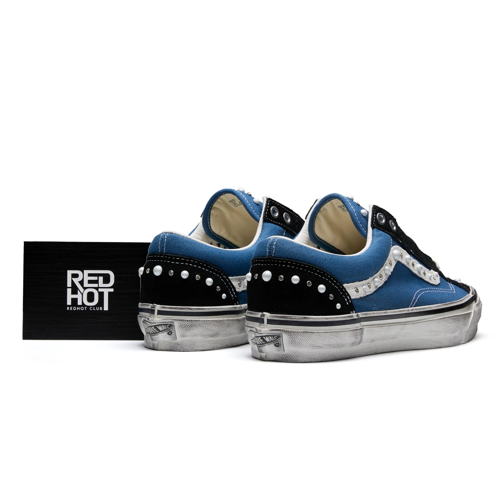Vans Old Skool 36 LX Pearlized Pack-Black Navy VN000E8VYA6 Ship Now