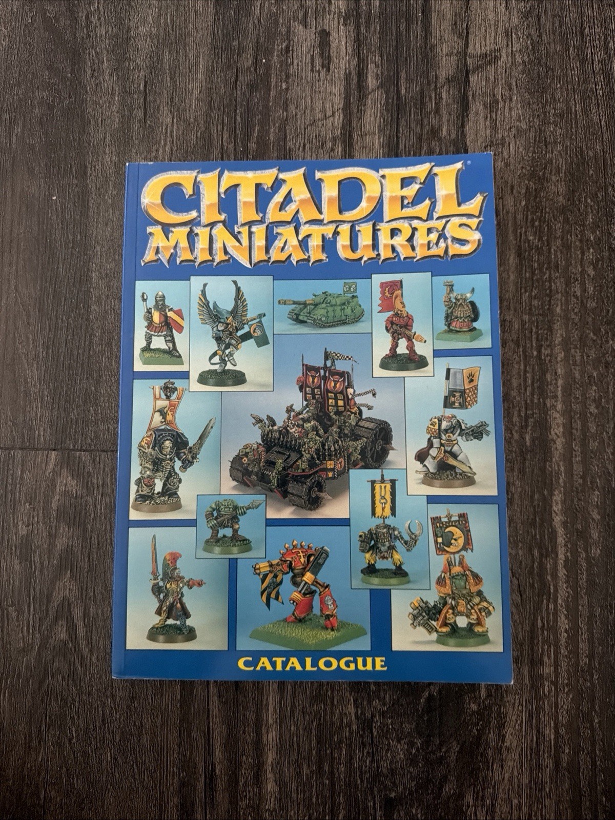 Citadel Miniatures Blue Catalogue Section One 1 1991 Games Workshop Catalog