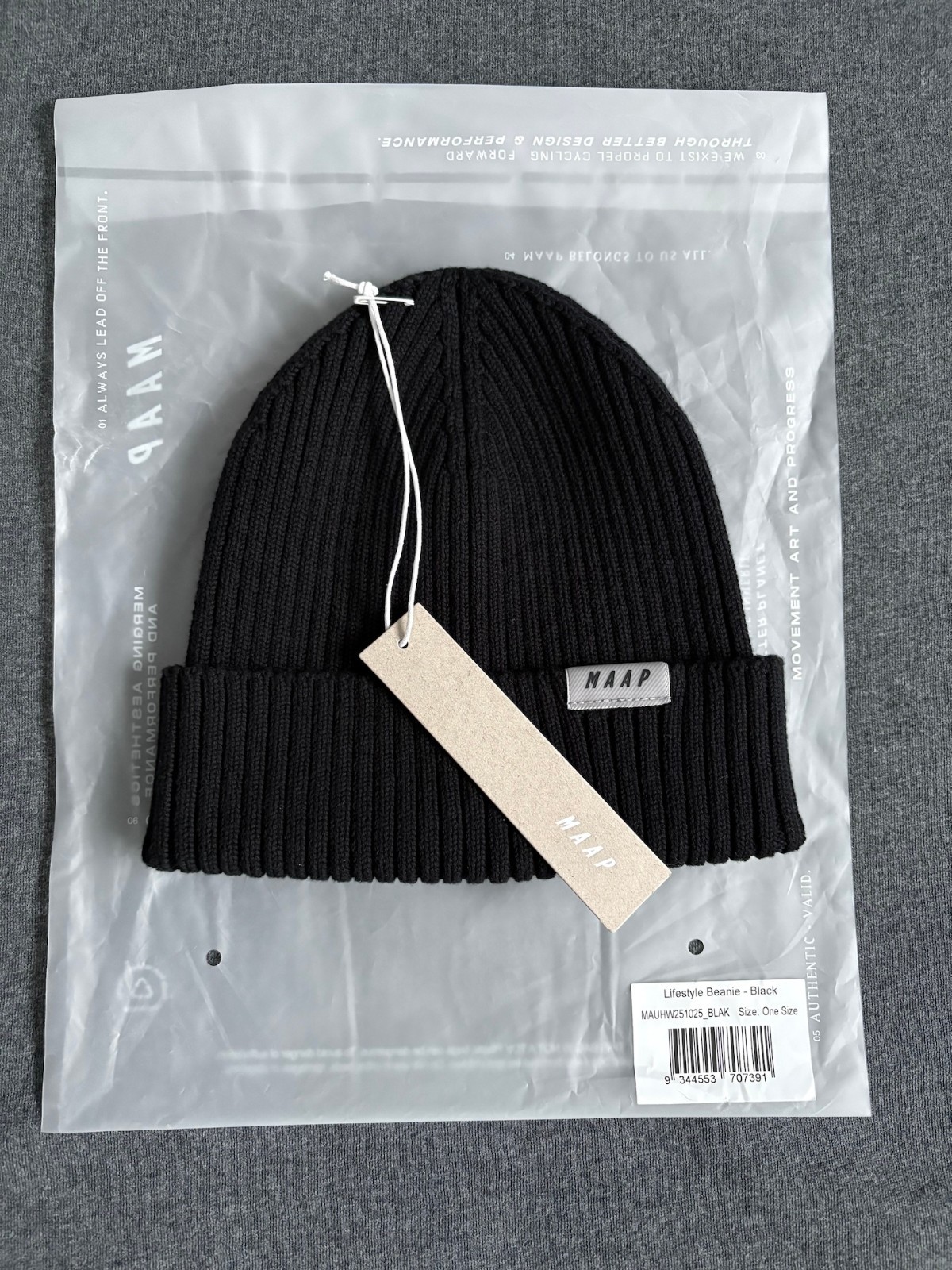 MAAP Cycling Lifestyle Beanie Hat - Black