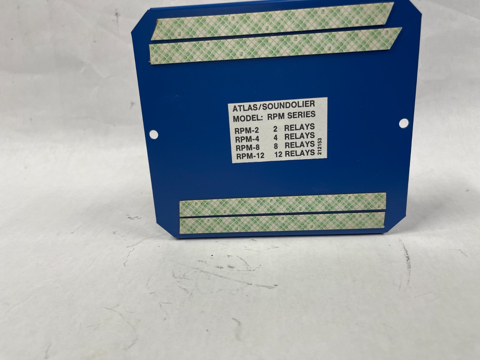 Atlas Soundolier   RPM-4     4 Relay Panel /4 Socket Modular Relay Pack