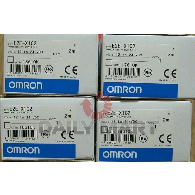 Omron Proximity Switch E2E-X1C2 E2EX1C2 New in Box NIB Free Shipping