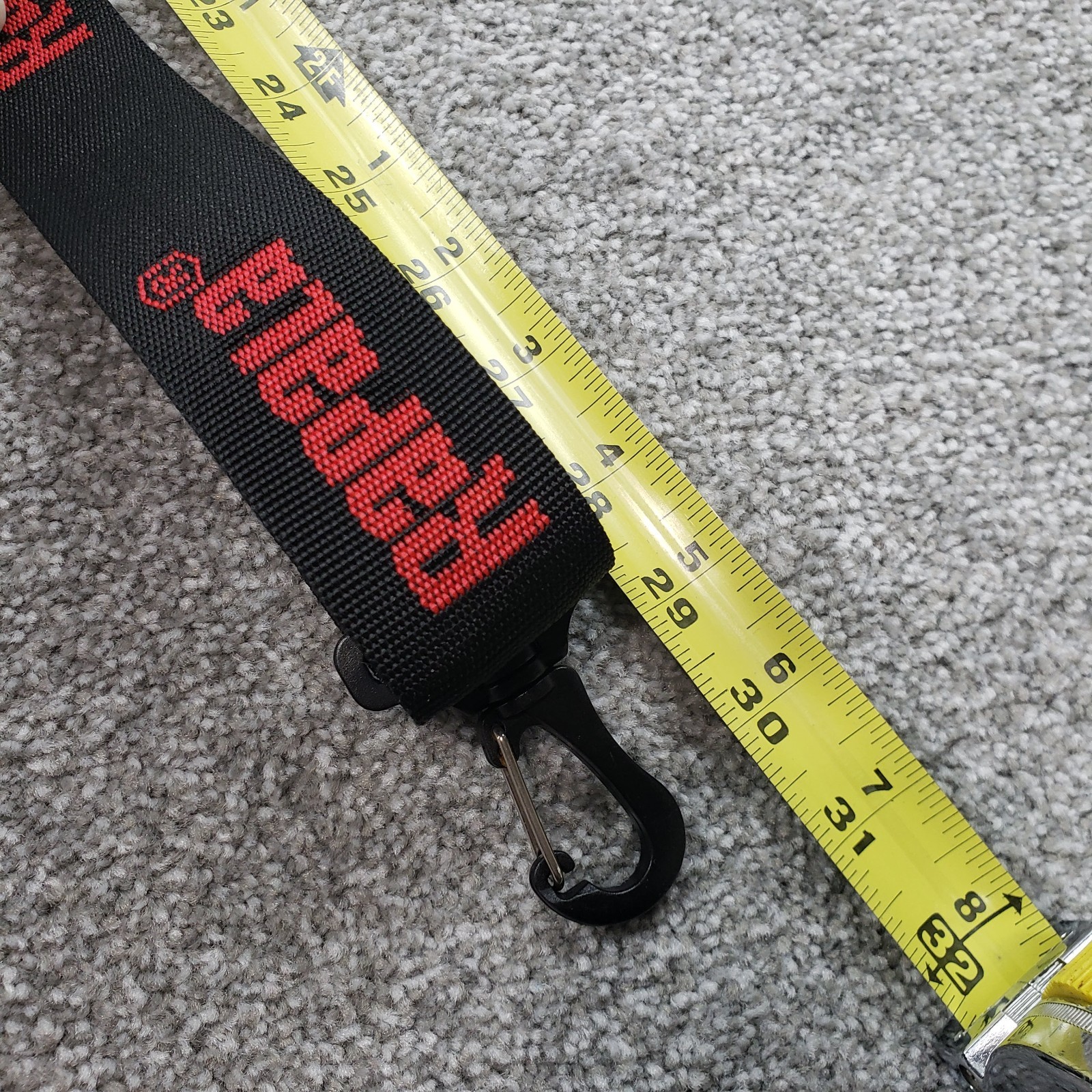 Rapala Replacement Strap Bag Shoulder Adjustable Handle Luggage Black Red