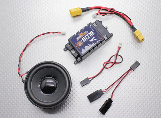 Hobbyking Sound Module System Airplane Engine Sounds SMS Speaker