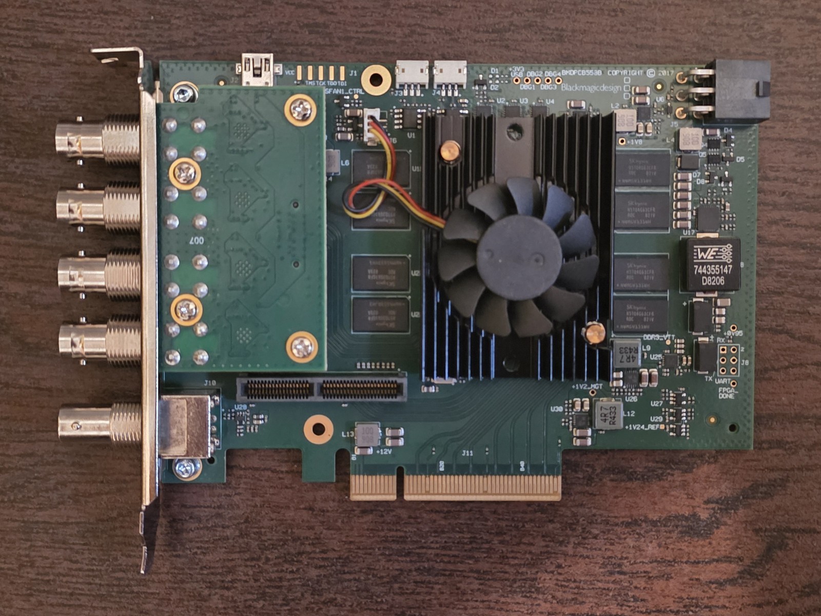 BlackMagic Design DeckLink 8k Pro PCIe Digital Cinema Capture Playback Card