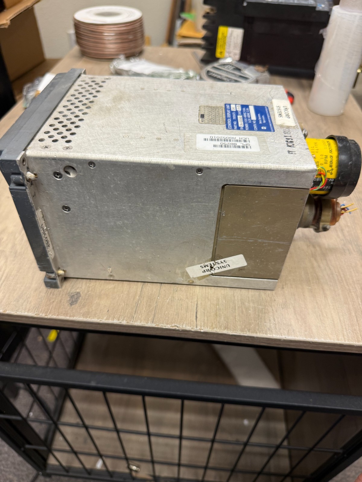 DELCO SYSTEMS OPERATIONS CONTROL DISPLAY UNIT P/N 7892475-041 UNTESTED READ