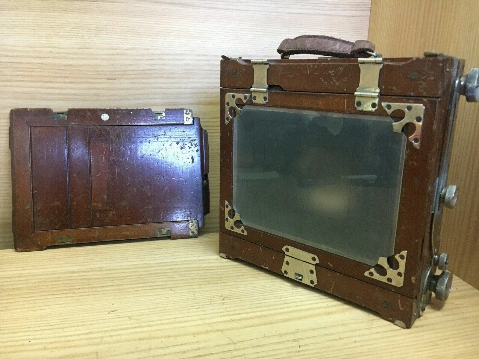 *Rare : Exc+3* Tachihara Fiel Stand 5x7 Large Format Camera w/ Film Holder / JP
