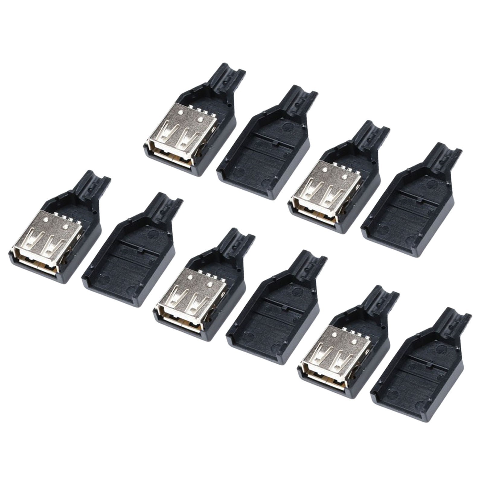 Practical USB Socket Welding Line A Type for 5Pcs Mobile Power Charger