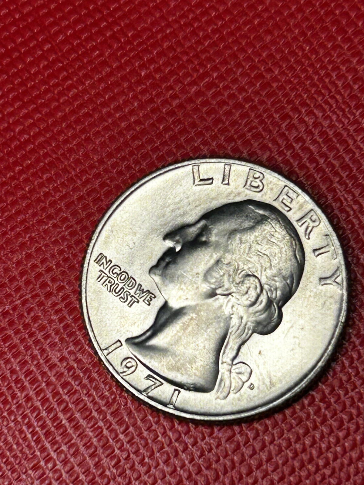1971 D Washington Quarter Perfect Example Prooflike Brilliant Uncirculated #A233