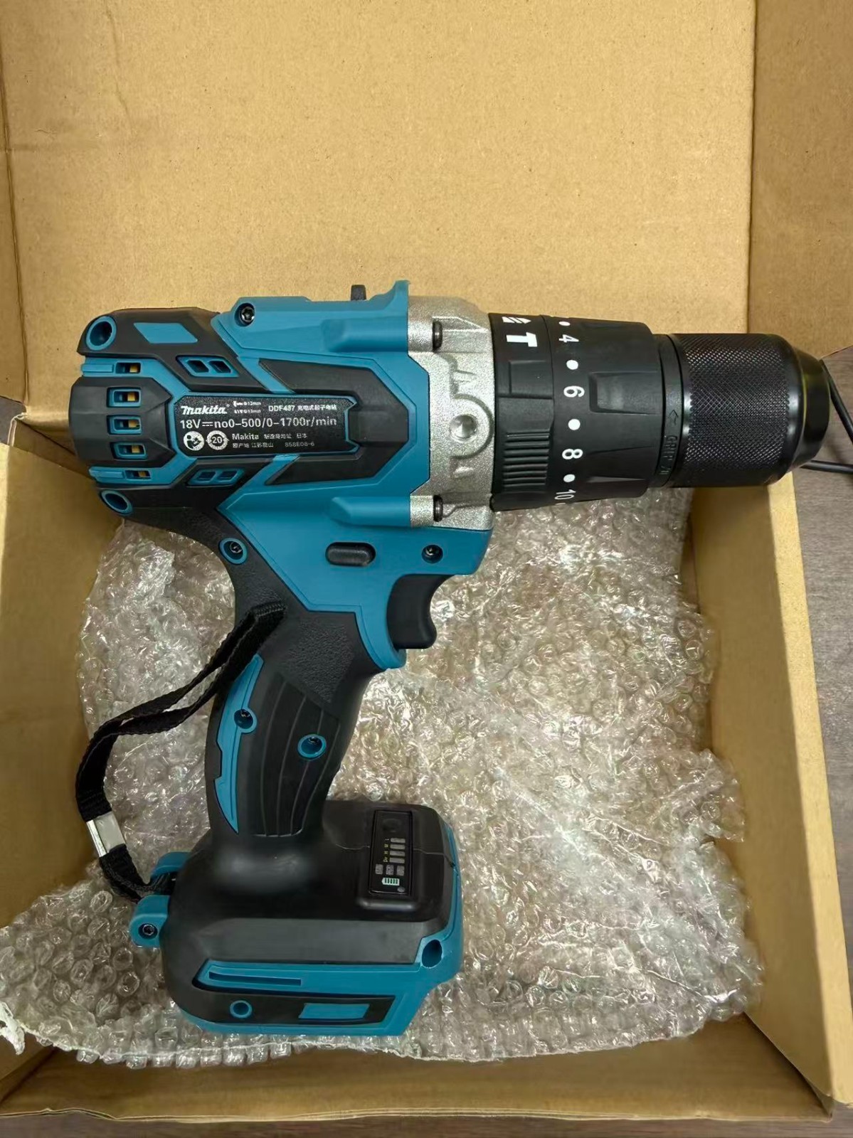 Electric Drill Drivers 18V Screwdriver Cordless Drill replace Mikita DDF487 tool