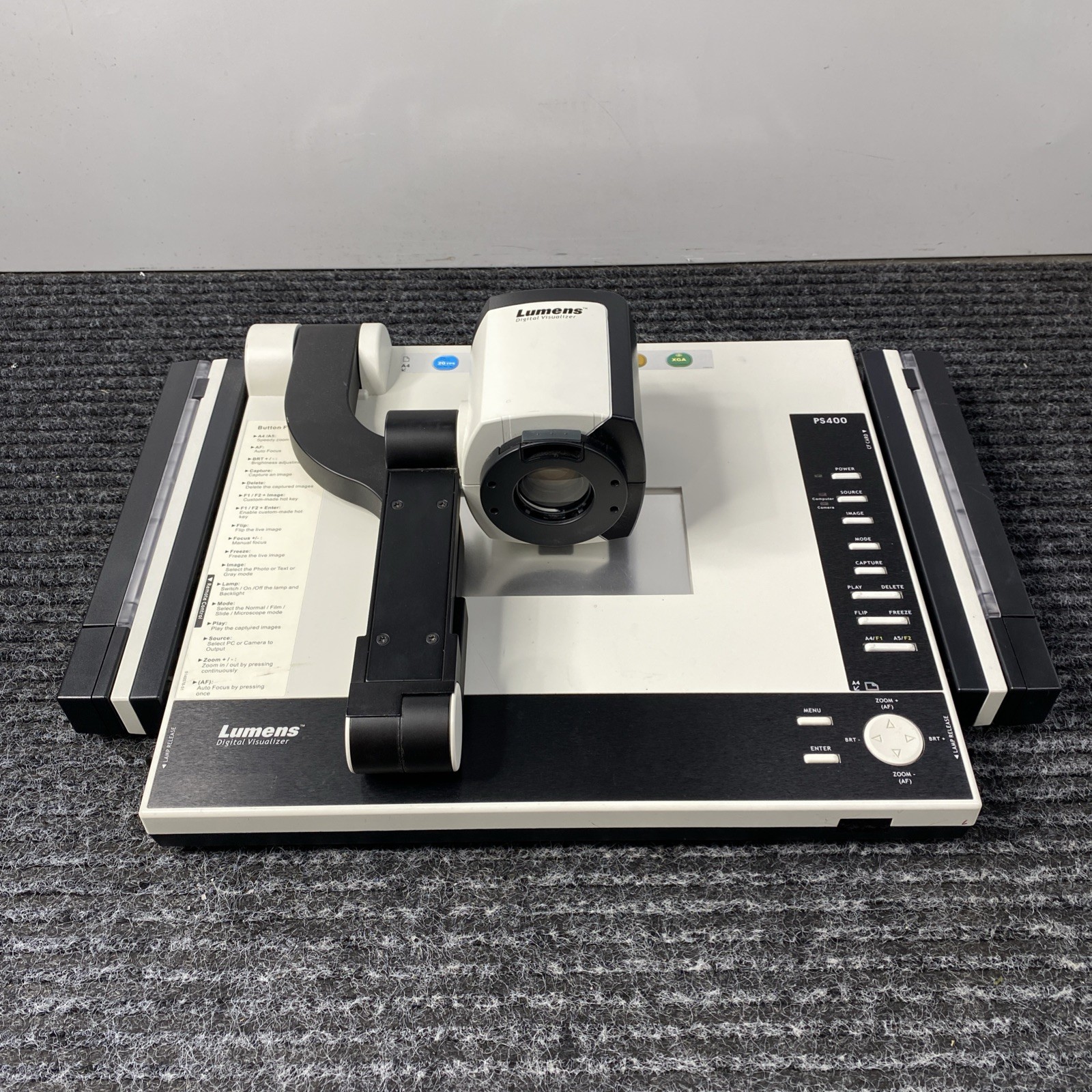 Lumens PS400 Digital Visualizer Overhead Projector