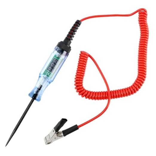 Kakalote Automotive Digital LED Circuit Tester - Red+Black