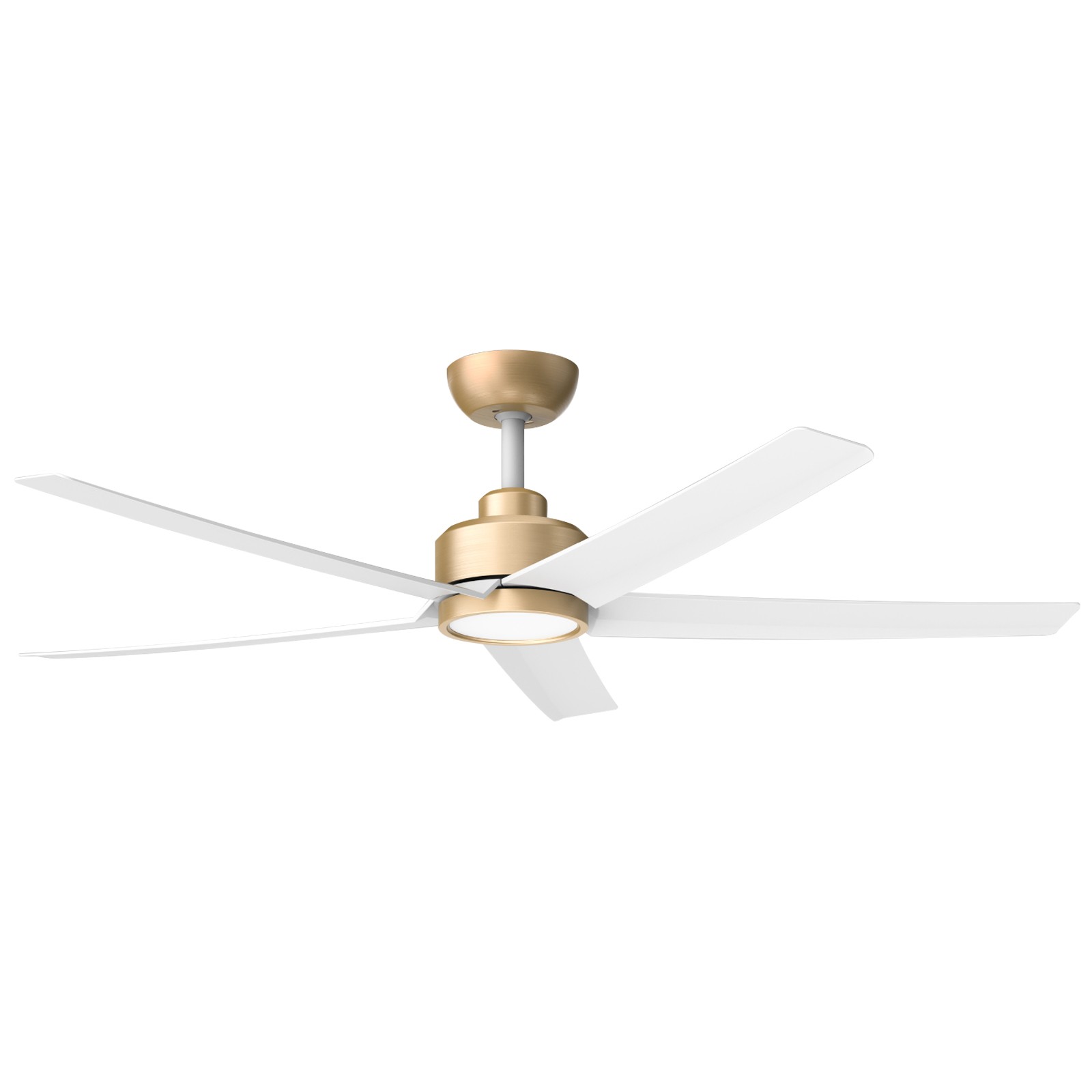 52" Ceiling Fans Lights, Large Air Volume Ceiling Fans with Reversible Quiet DC