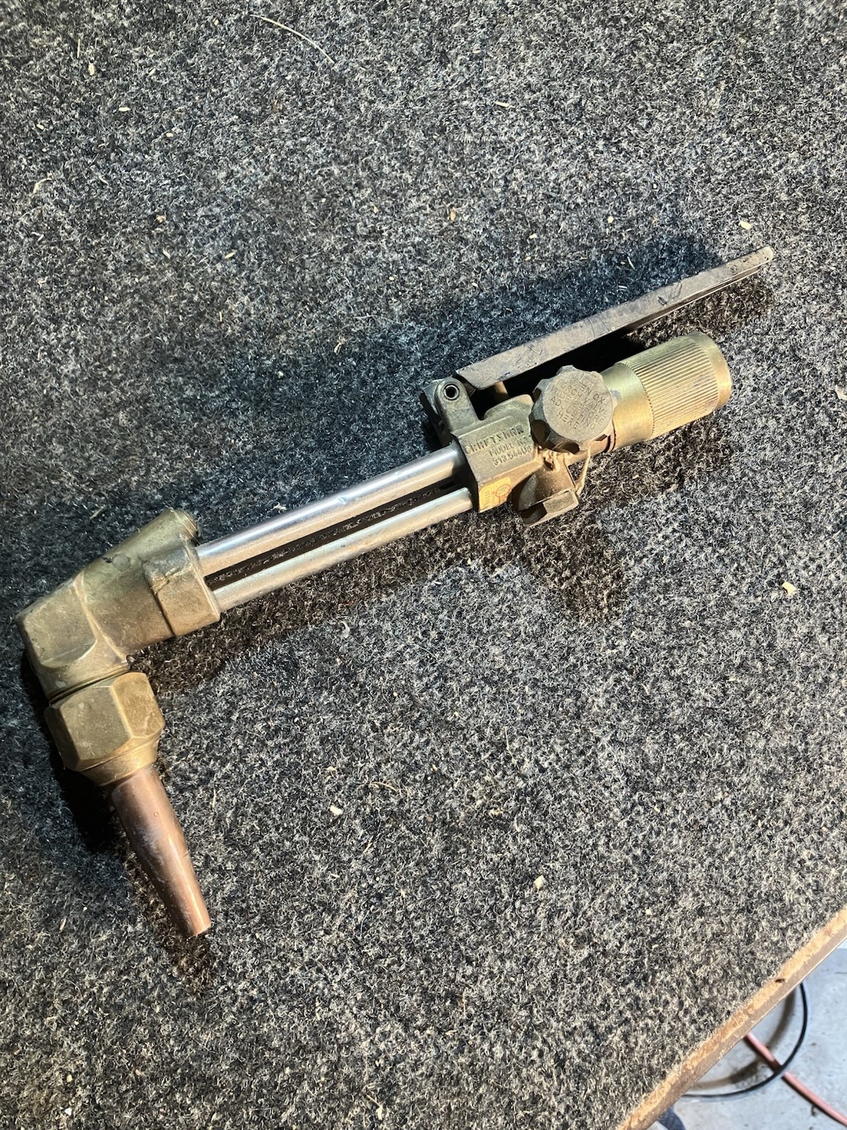 Craftsman Cutting Torch Attachment Brass Construction