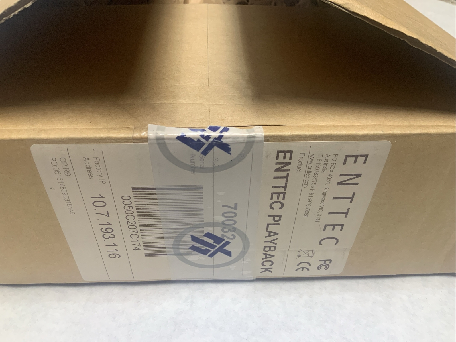 ENTTEC 70032 Playback Wing for PC Based Lighting Control