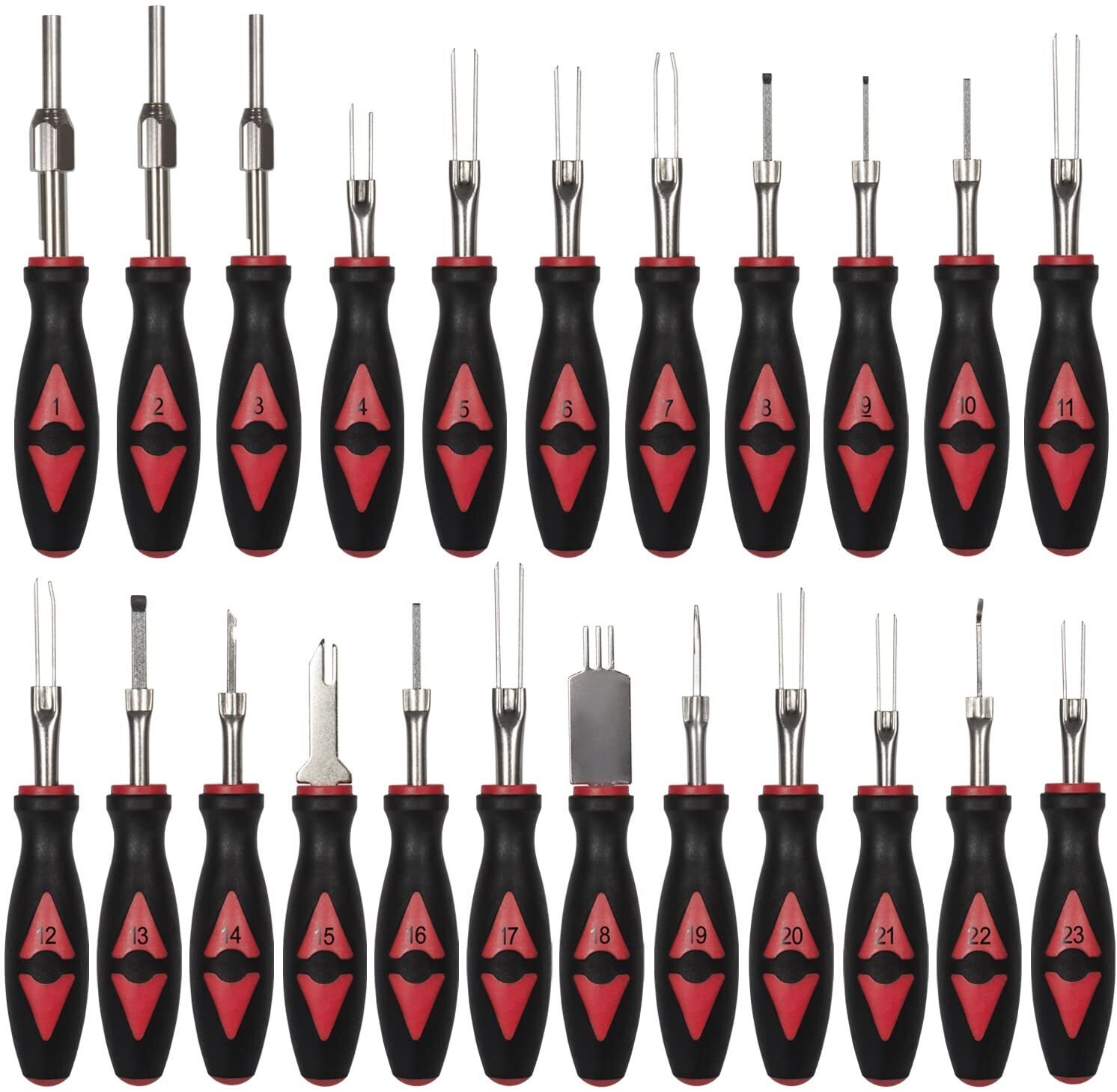 Universal Wire Terminal Electrical Connector Crimp Pin Removal Release Tool Kit
