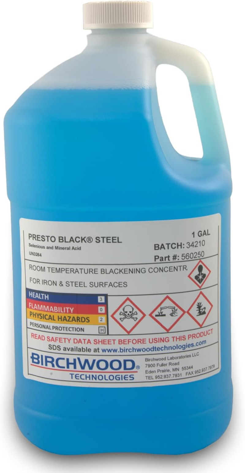 Technologies Presto Black STEEL PC9 - Versatile Blackening Solution for Iron and